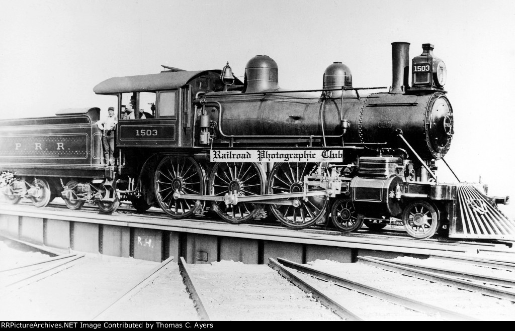 PRR 1503, "Ten-Wheeler," c. 1901